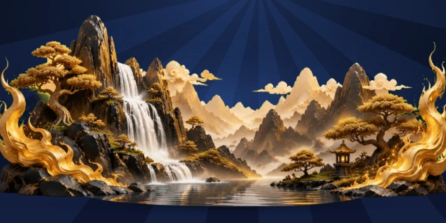 江山美景画